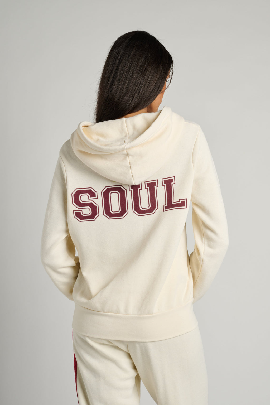 SOUL 5 STRIPE ZIP HOODIE