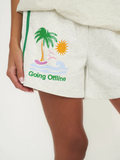 GOING OFFLINE SWEATSHORT
