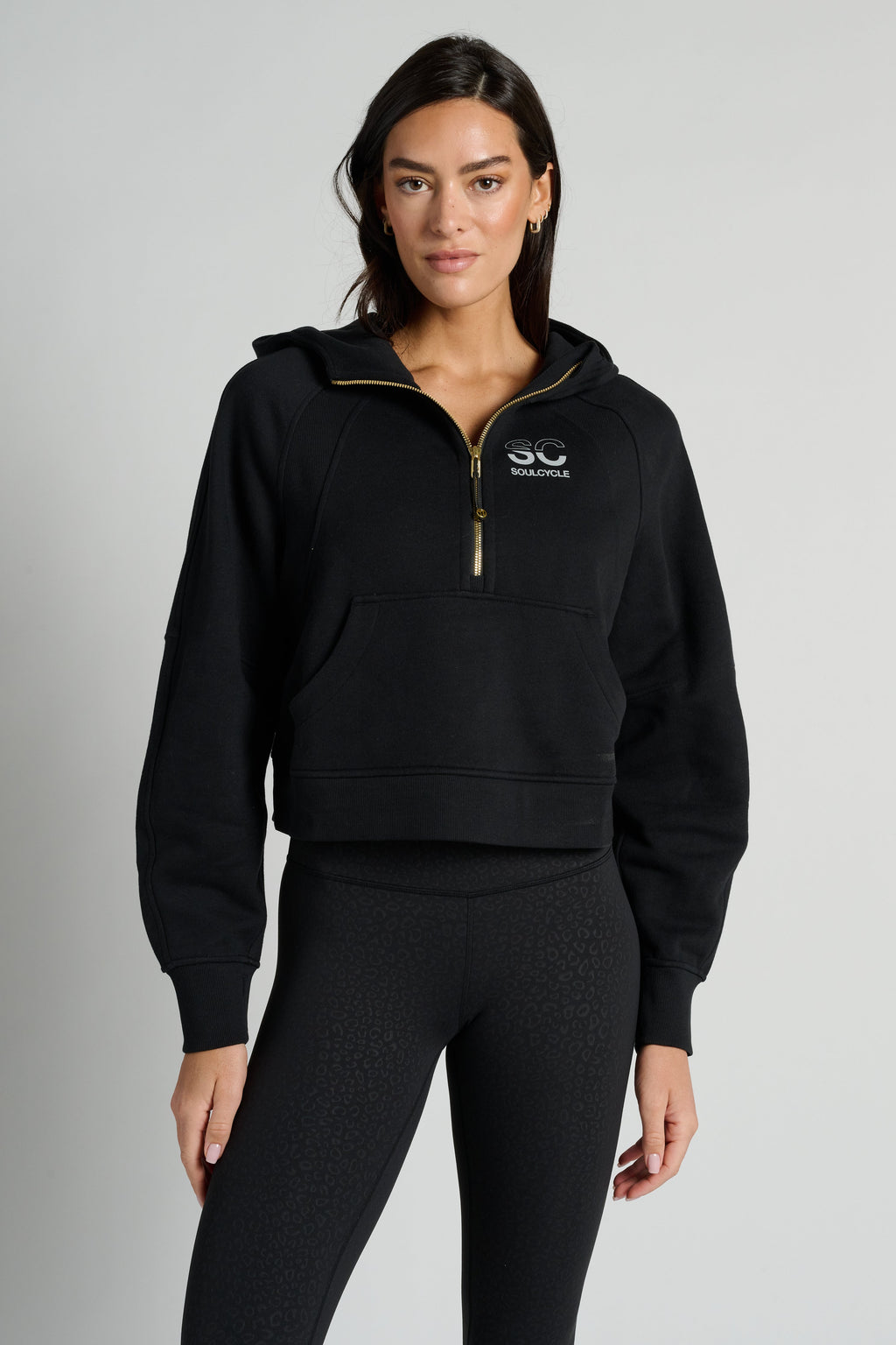 Scuba Oversized Half-Zip Hoodie