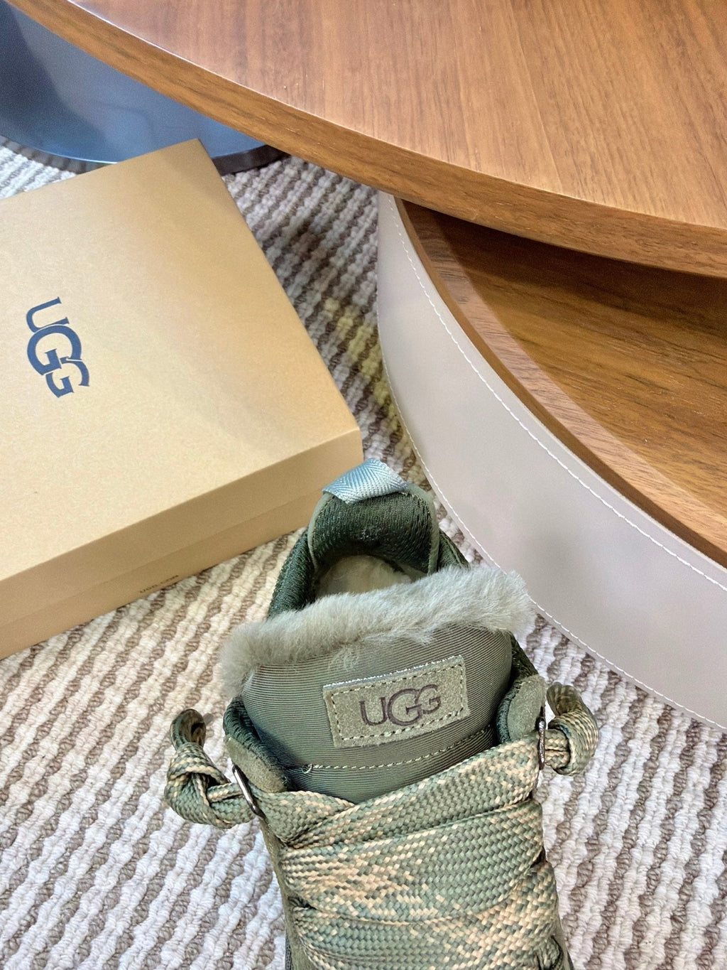 UGG Sage Mel Suede Mesh Low-Top Shoes