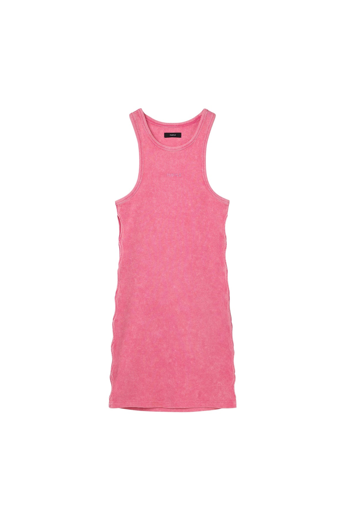 Wordmark Rib Cut Out Dress