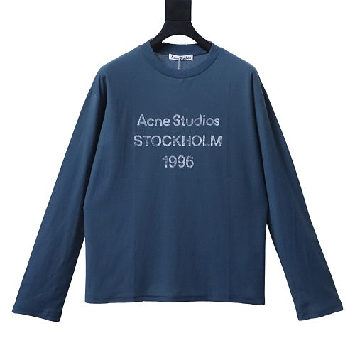 AC Sprayed 1996 Logo Longsleeve Blue
