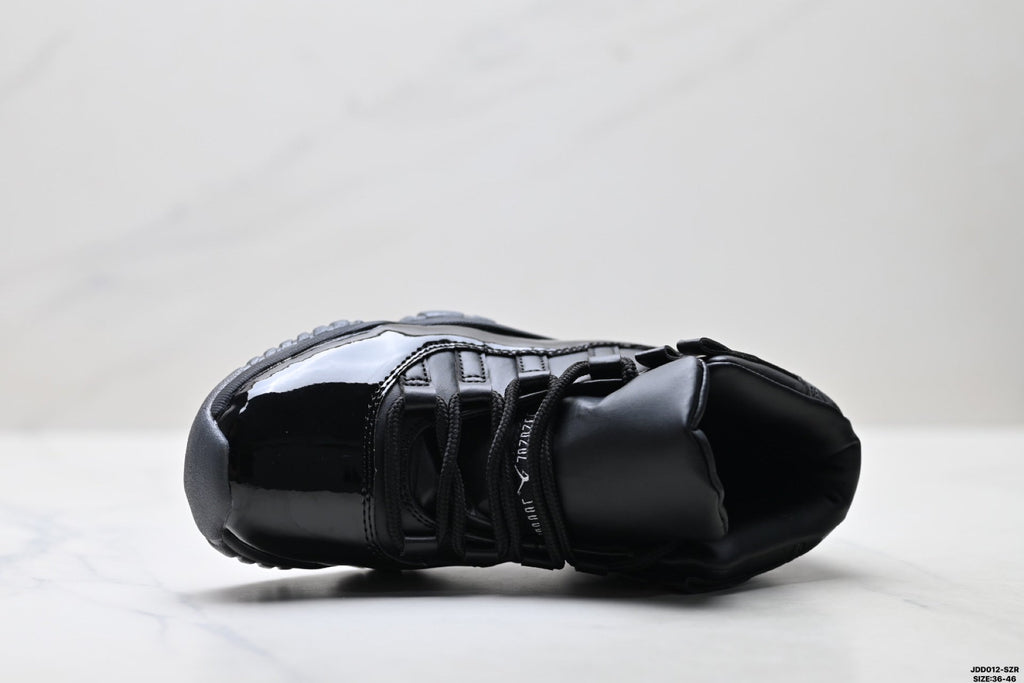 Air Jordan 11 Retro Triple Black Unisex Sneakers Style 22