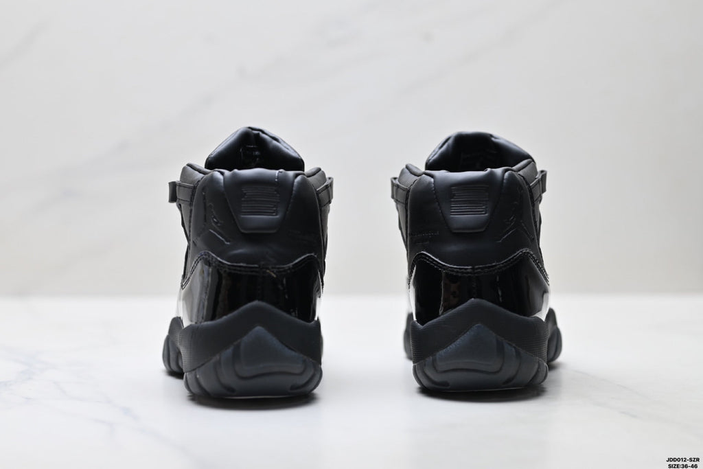 Air Jordan 11 Retro Triple Black Unisex Sneakers Style 22