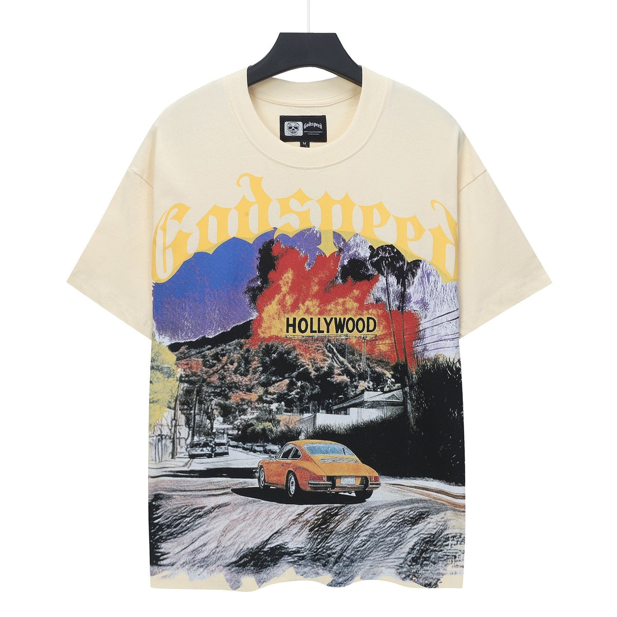 Godspeed Hollywood Car Graphic T-Shirt
