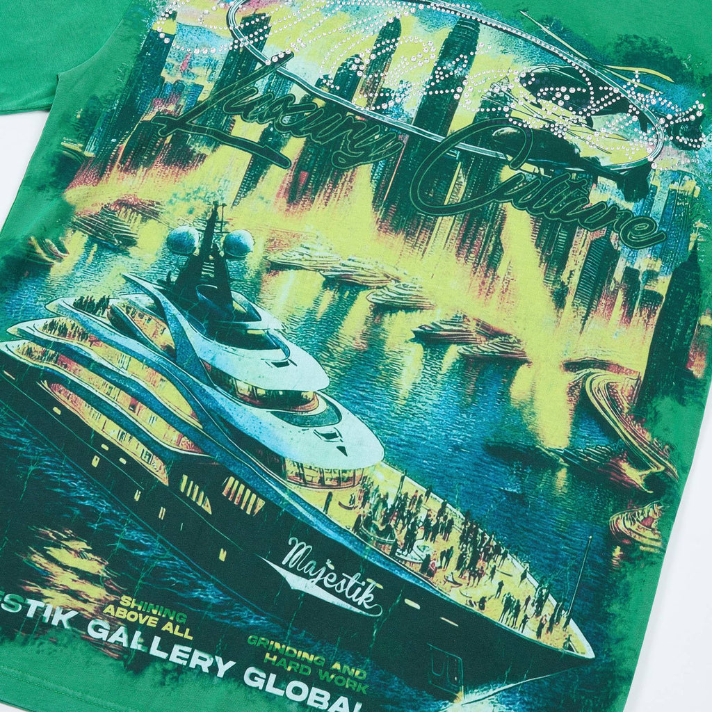 MAJESTIK Yacht Tour Graphic T-Shirt