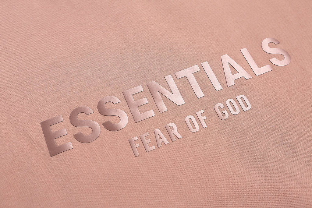 Fear of God Essentials Dusty Pink Hoodie & Sweatpants Set