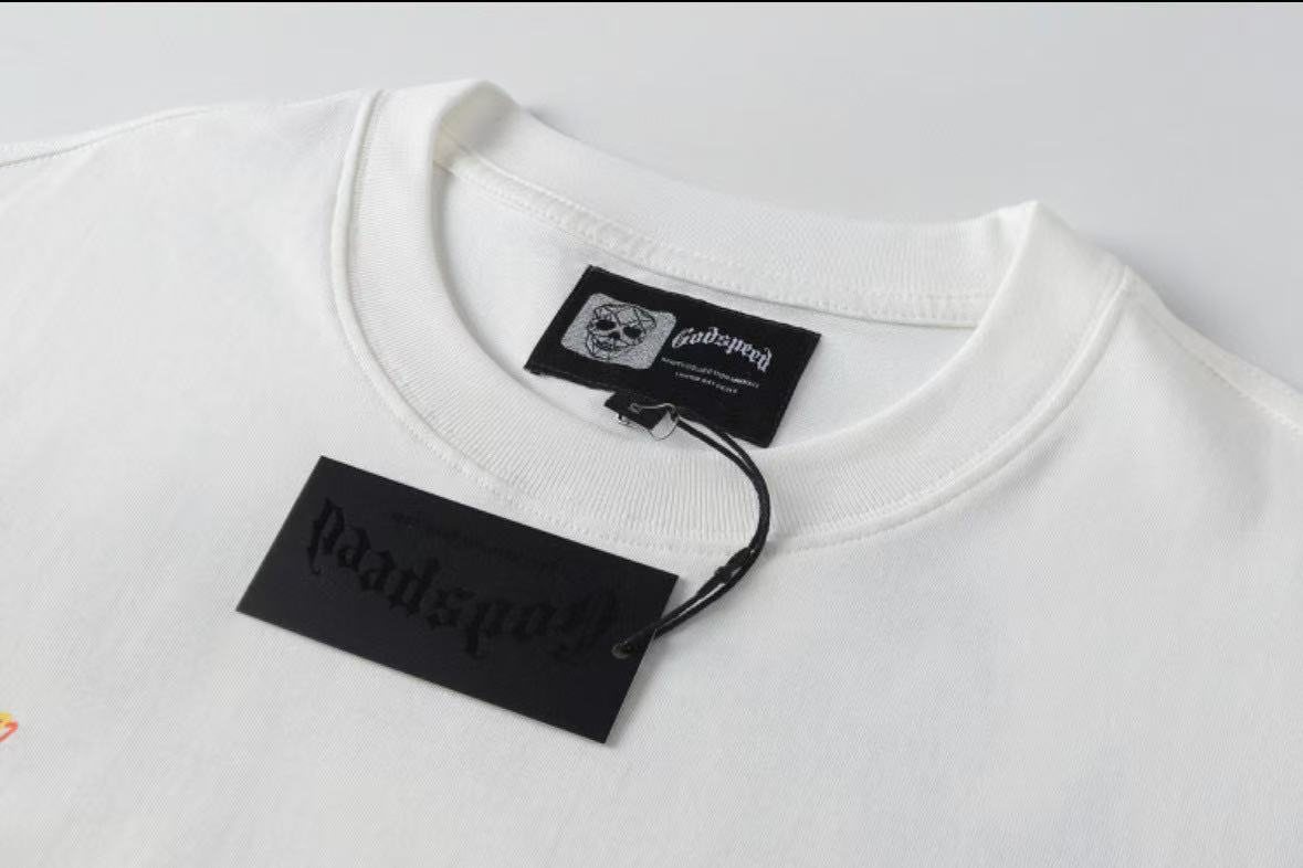 Godspeed Worship Ritual Statue Graphic T-Shirt
