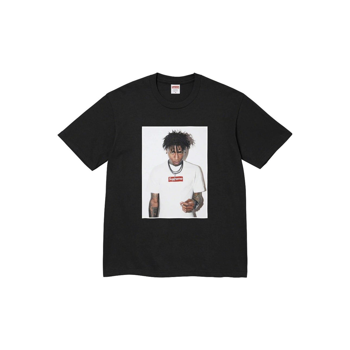 Supreme NBA YoungBoy Portrait Graphic T-Shirt
