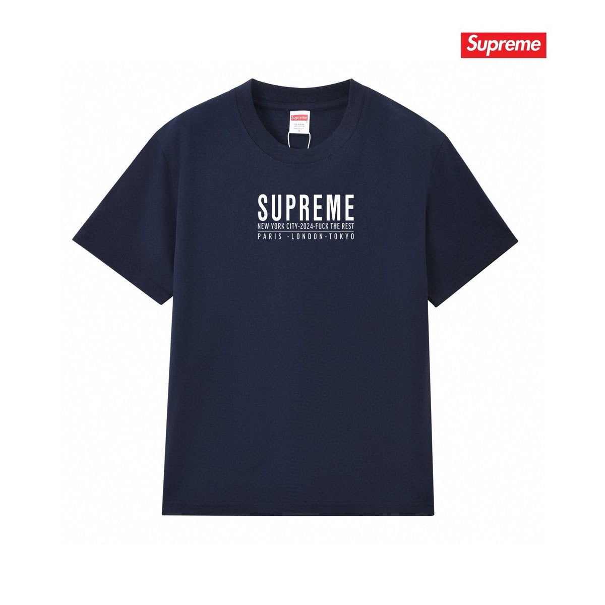 Supreme Chest Logo Graphic T-Shirt