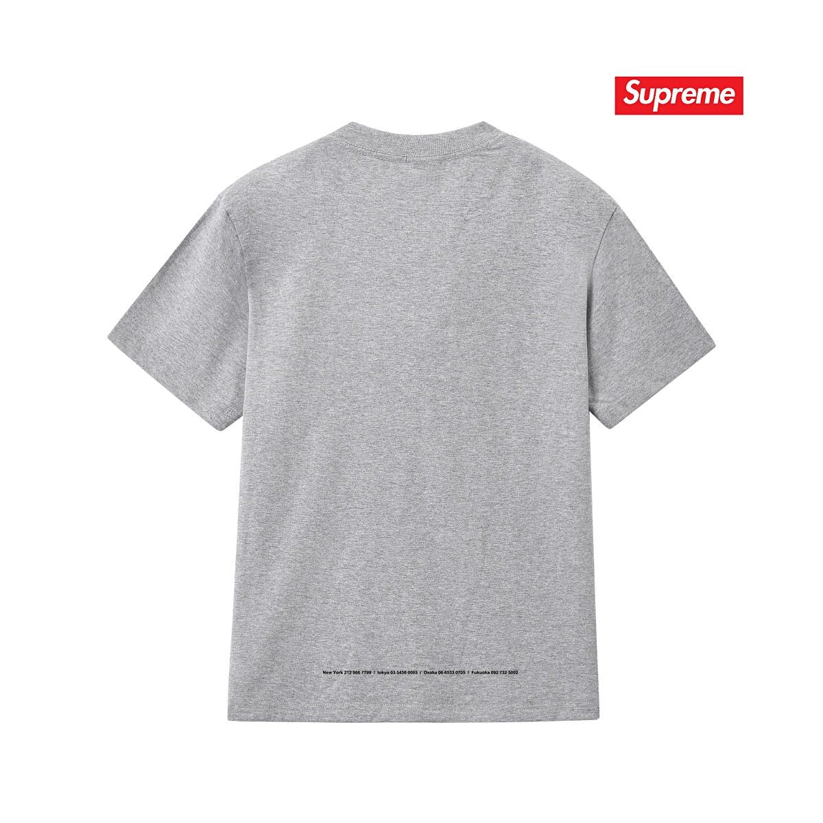Supreme Blue Chest Graphic Short-Sleeve T-Shirt