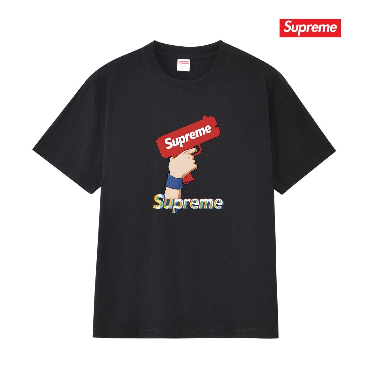Supreme Front Graphic Short-Sleeve T-Shirt