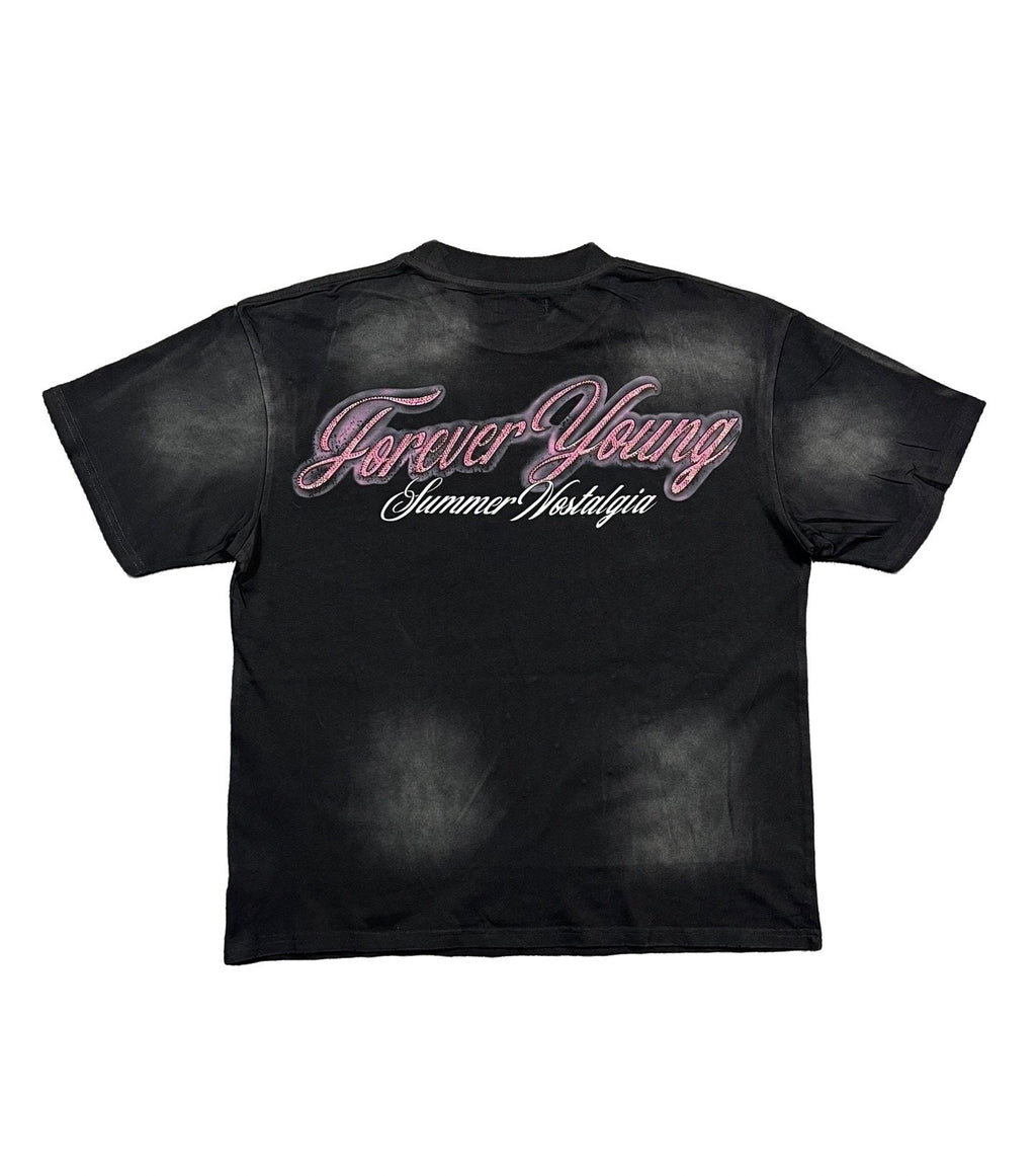 DUAA Forever Young Beach Graphic T-Shirt
