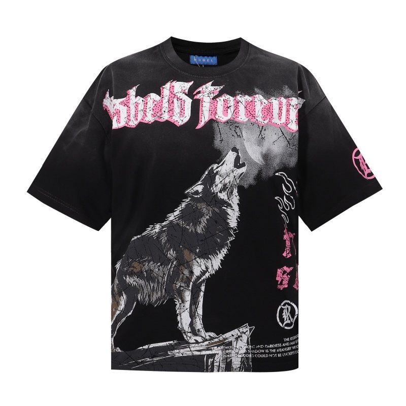R3BEL Howl Wolf Graphic T-Shirt