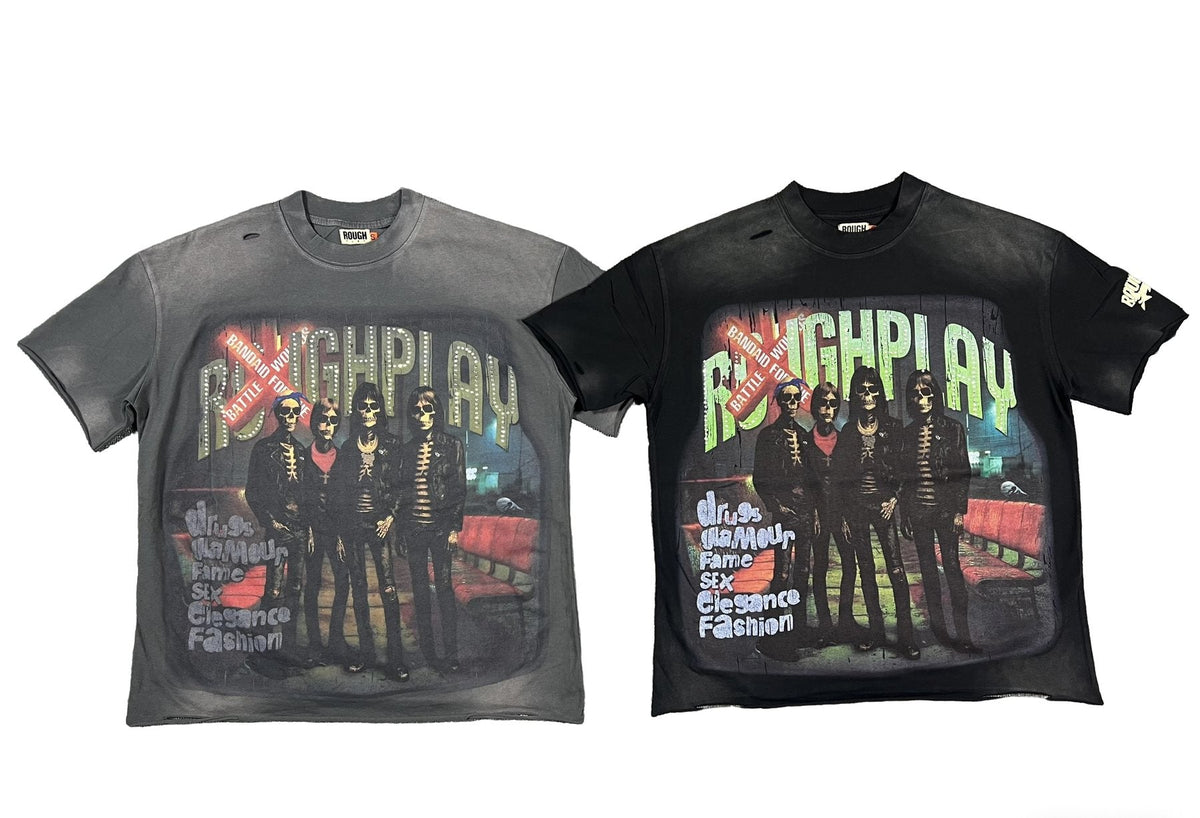 Rough Play Champion Graphic Short-Sleeve T-Shirt
