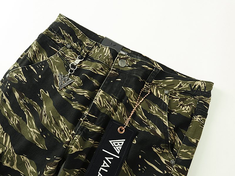 VALABASAS Olive Camo Cargo Pants