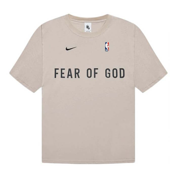 Fear of God Warm Up T-Shirt – Off White / Beige / Gray