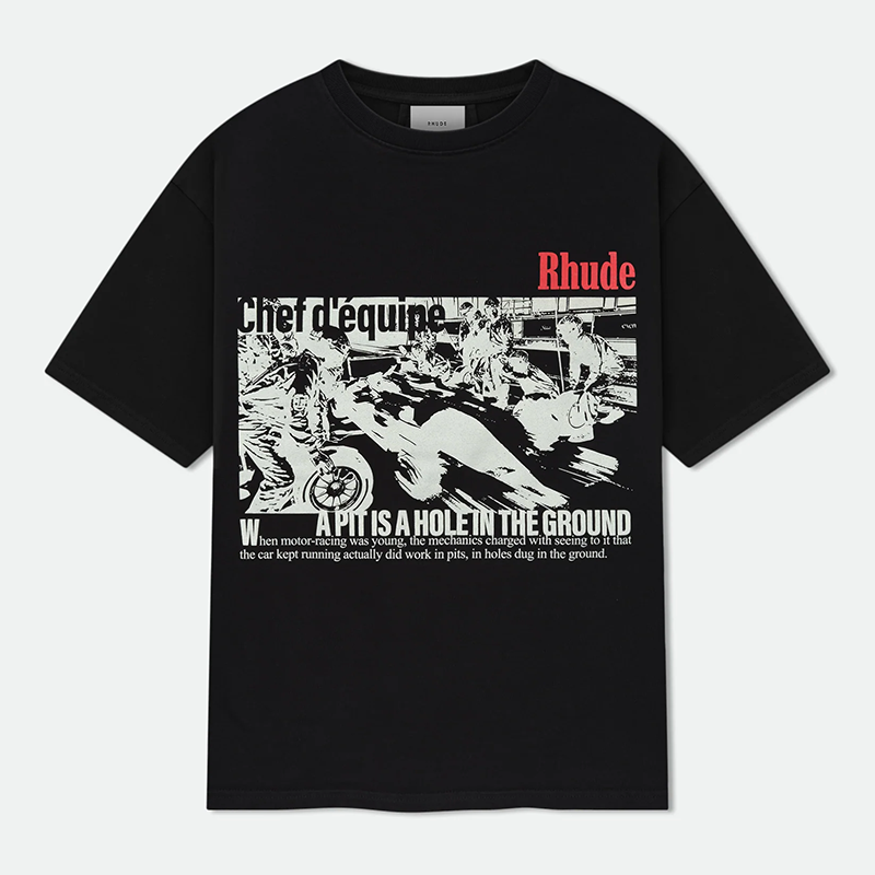 RHUDE Champions Du Monde Tee