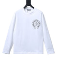 Chrome Hearts CH Eye Chart Letter Long Sleeve - Shirt White