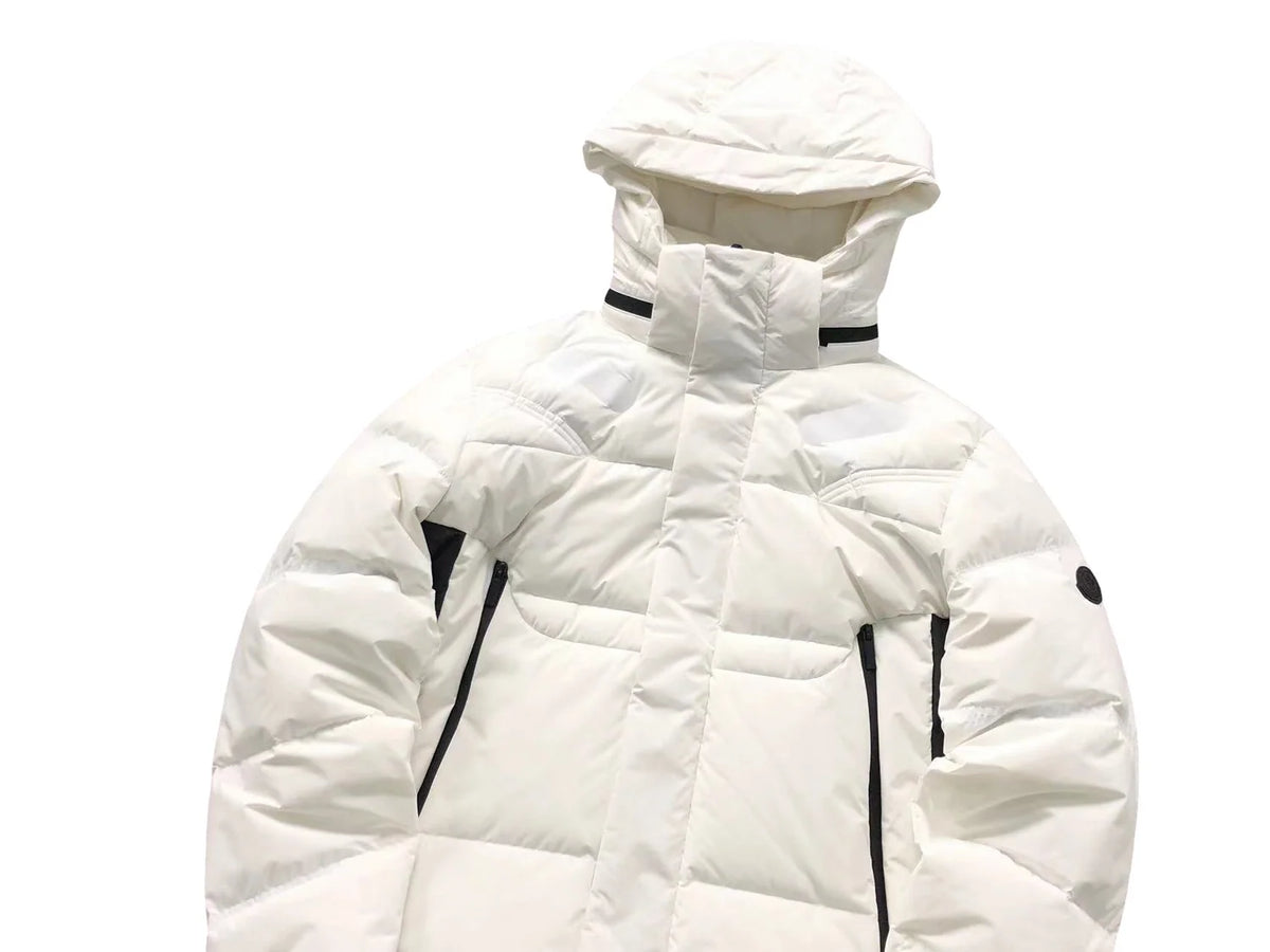 Moncler Technical Down Jacket – White