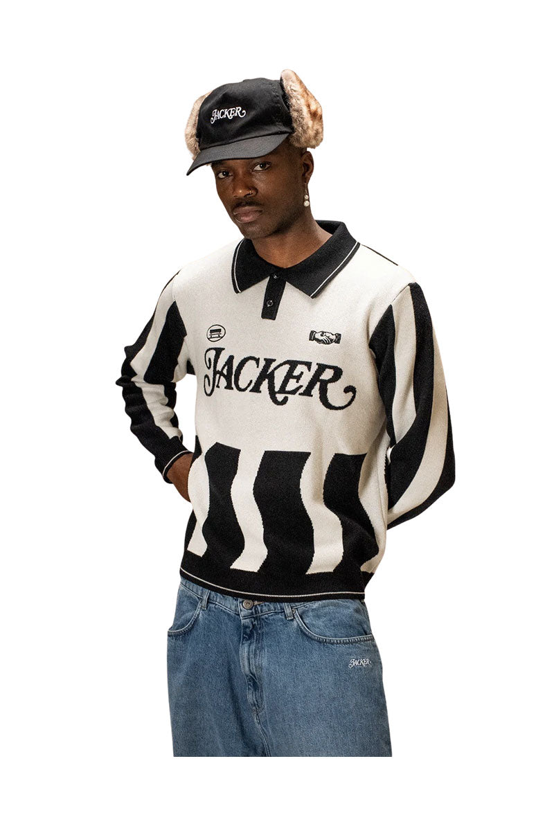 JACKER DEAL POLO KNIT Beige