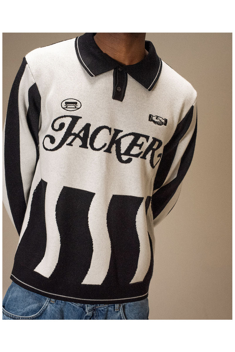 JACKER DEAL POLO KNIT Beige