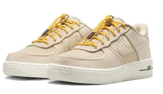Big Kid's Nike Air Force 1 LV8 3 Snddrift/Sail-Citron Pulse (DV1622 100)