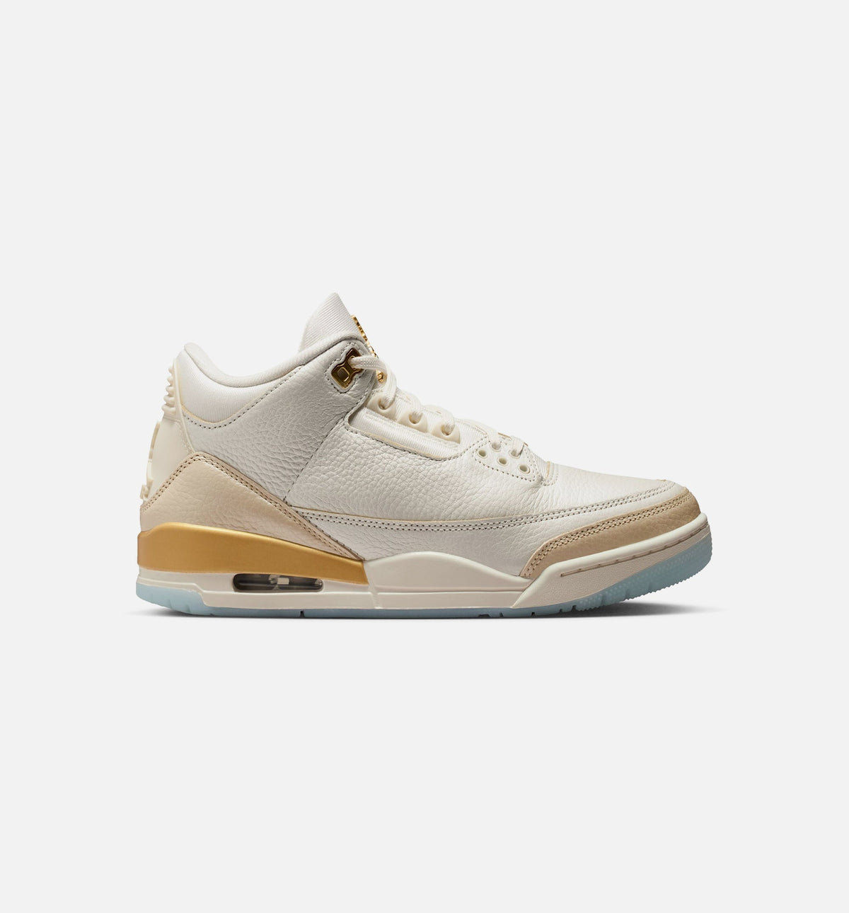 Air Jordan 3 Retro Sail and Pale Ivory Women's – Sail/Team Gold/Pale Ivory/Metallic Gold/Ice