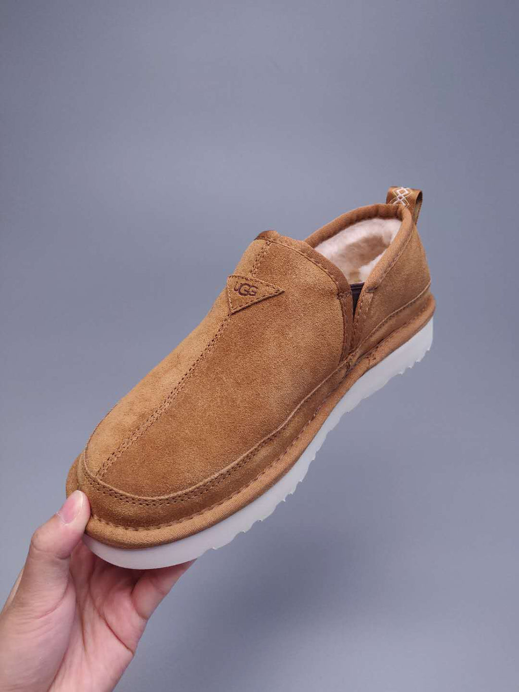 Chestnut Men’s Slip-On Low-Top Sneakers — New Arrival | In Stock