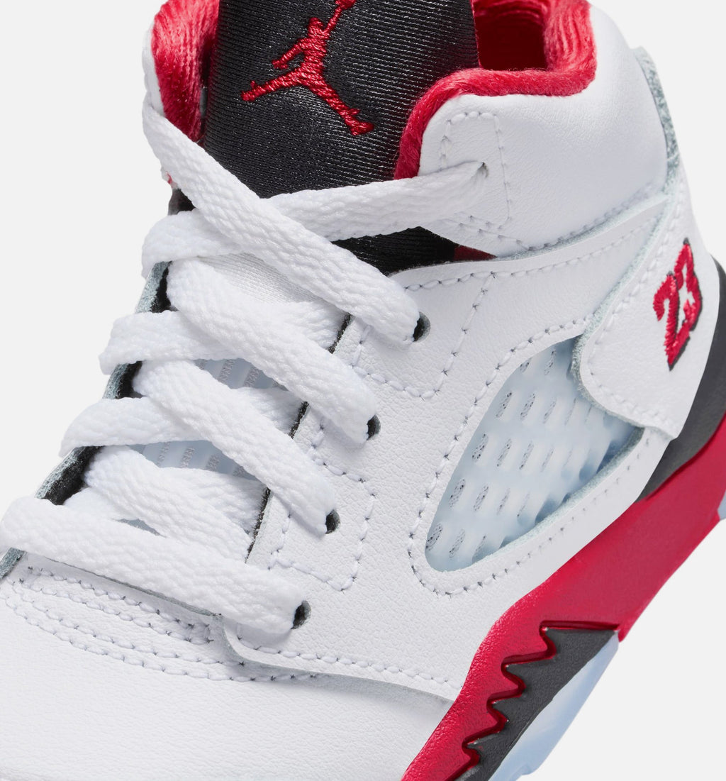 Air Jordan 5 Retro Fire Red Infant & Toddler Lifestyle Shoe