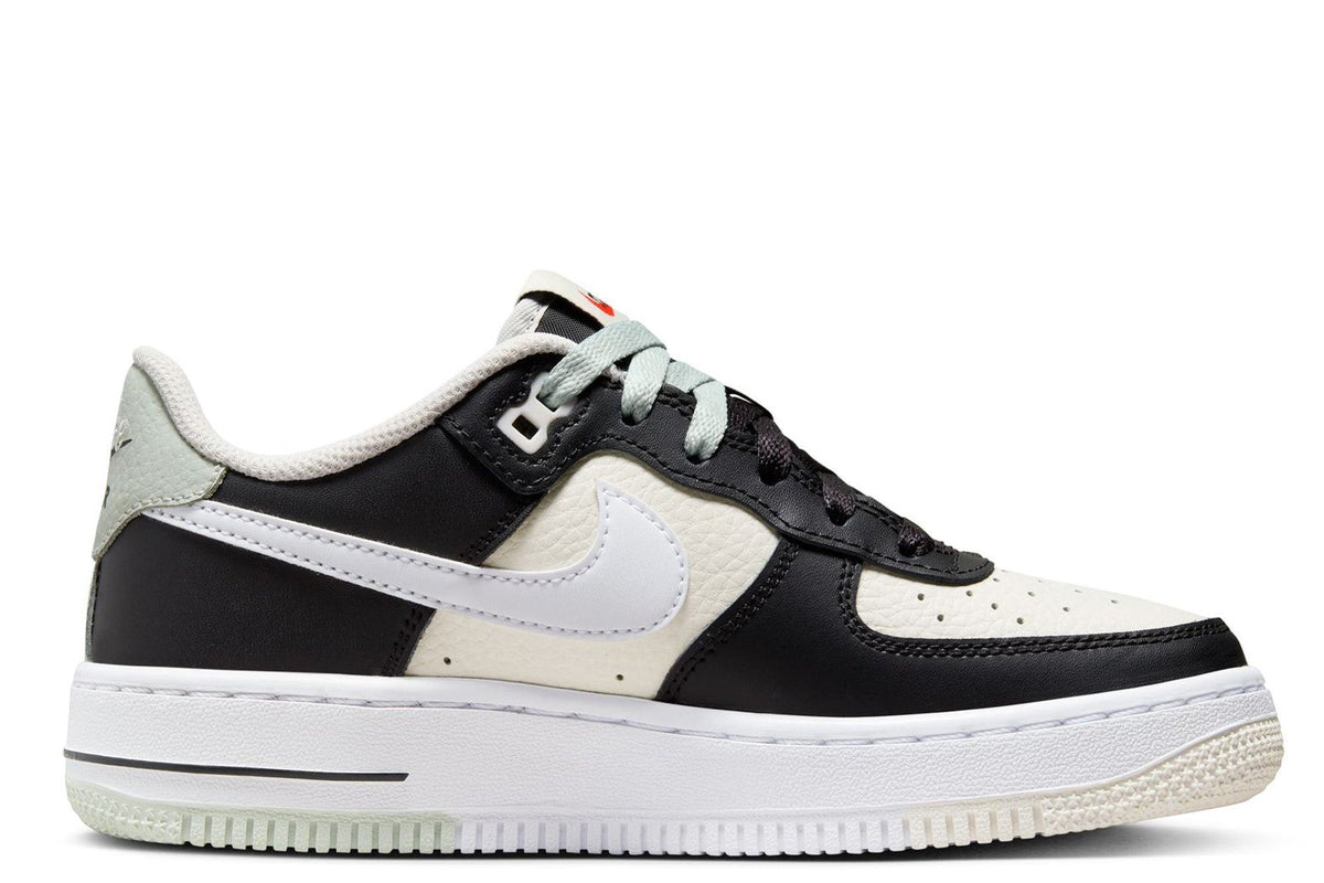 Big Kid's Nike Air Force 1 LV8 1 Black/Light Silver-Phantom (FB9035 002)