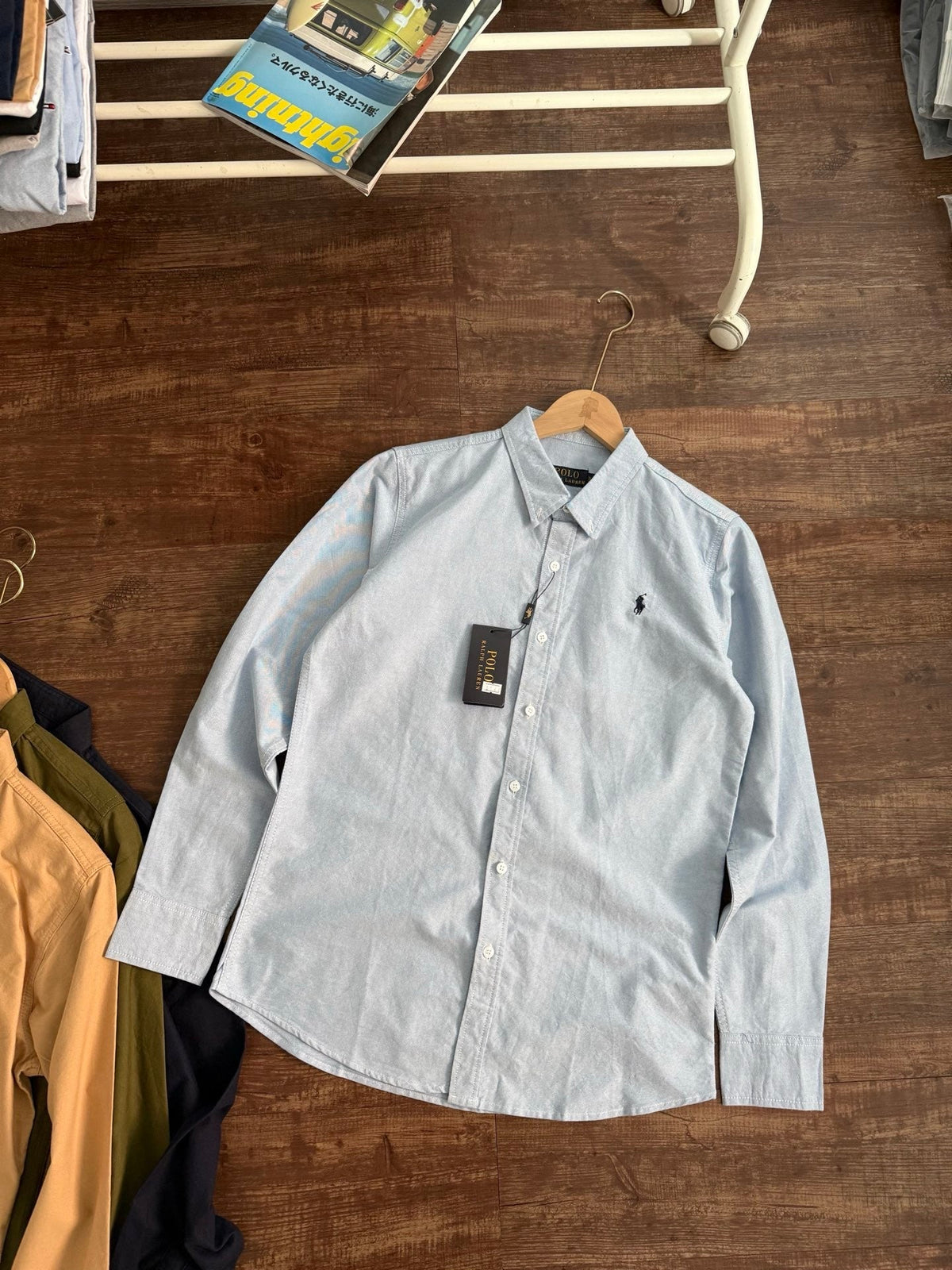 Ralph Lauren Oxford Long-Sleeve Shirt – 2025 Collection