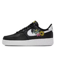 Women's Nike Air Force 1 '07 PRM 'Flowers' Blk/Wht-Mtlc Gold (IB6644 001)