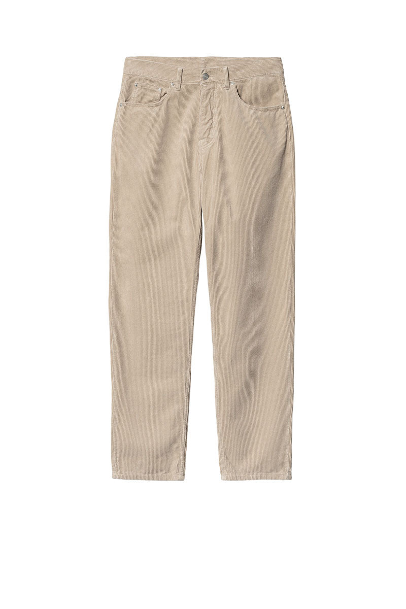 CARHARTT WIP NEWEL CORD PANT Wall Rinsed