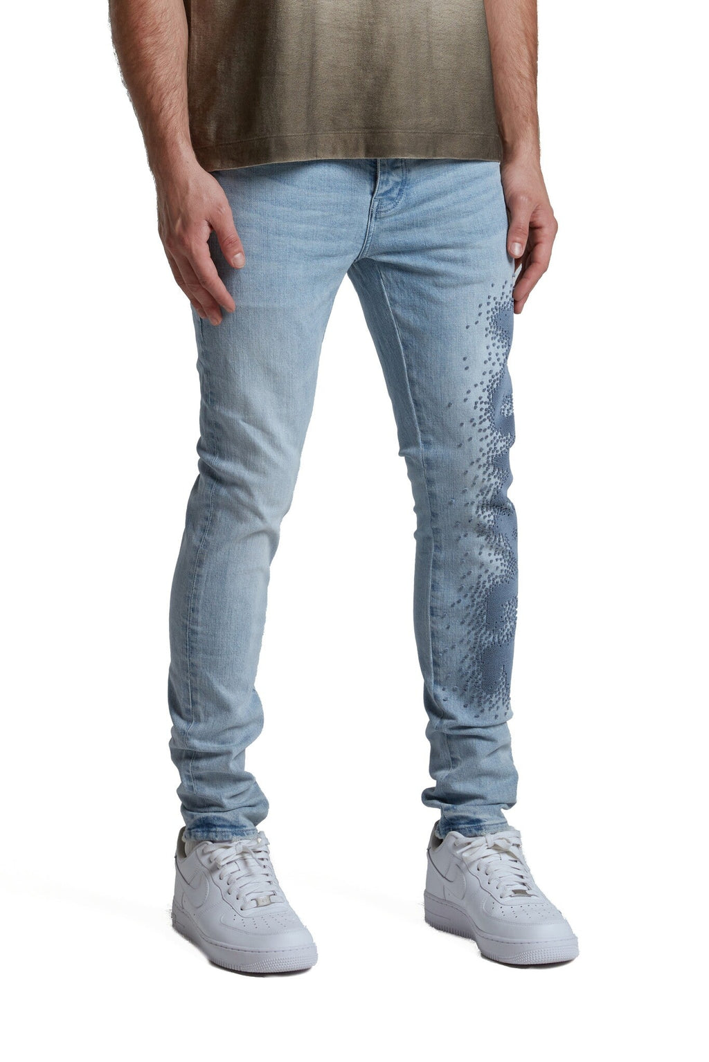 Purple Brand Tuffetage Skinny Denim Pant