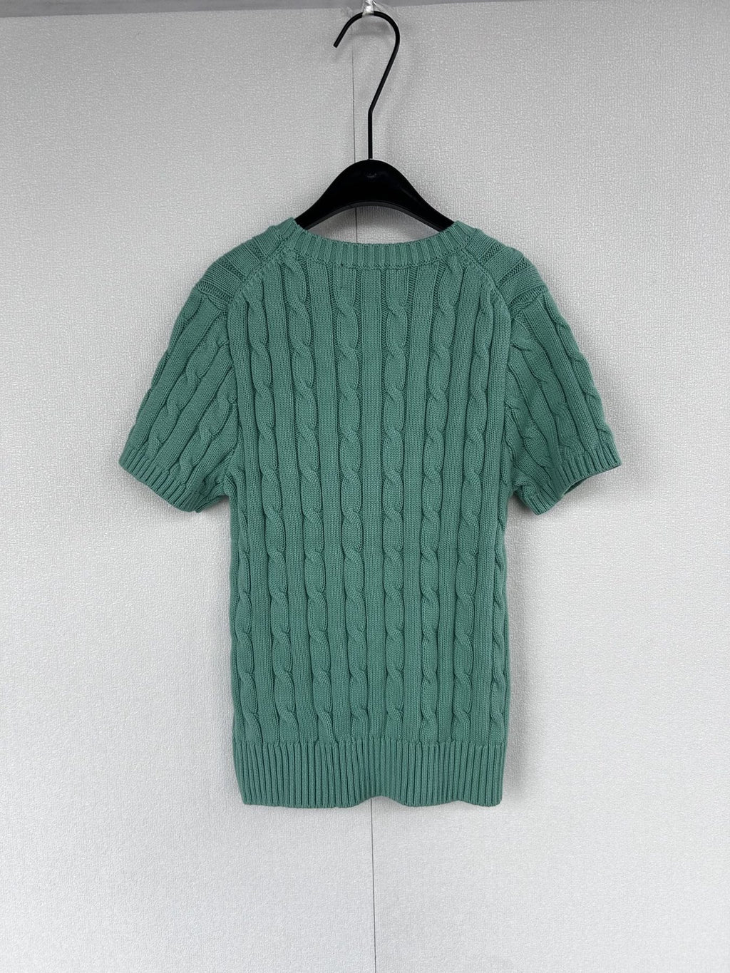 Ralph Lauren Women's Cable-Knit Short-Sleeve Top
