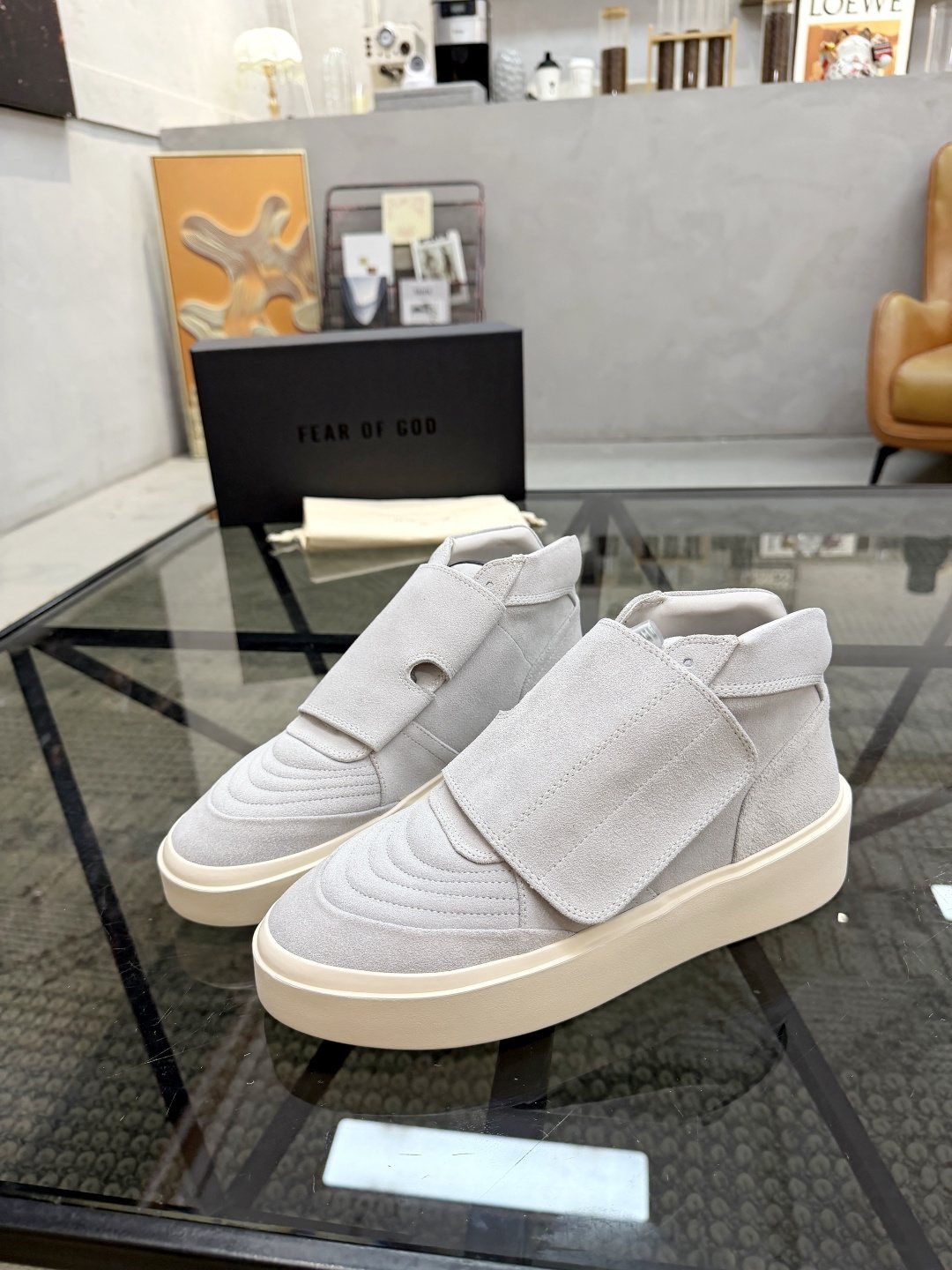 Fear of God Strap High-Top Sneakers