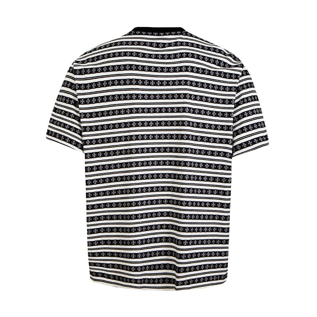 Chrome Hearts Striped Jacquard Knit T-Shirt