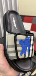 Burberry Check Slide Sandals
