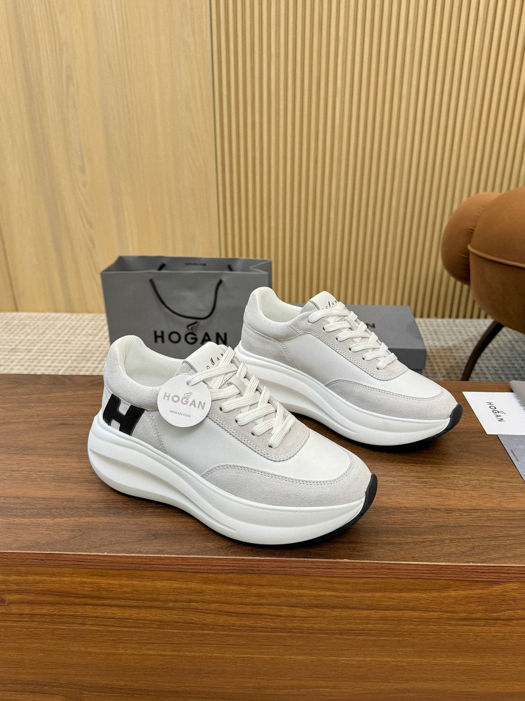 Hogan Women's H696 Platform Sneakers